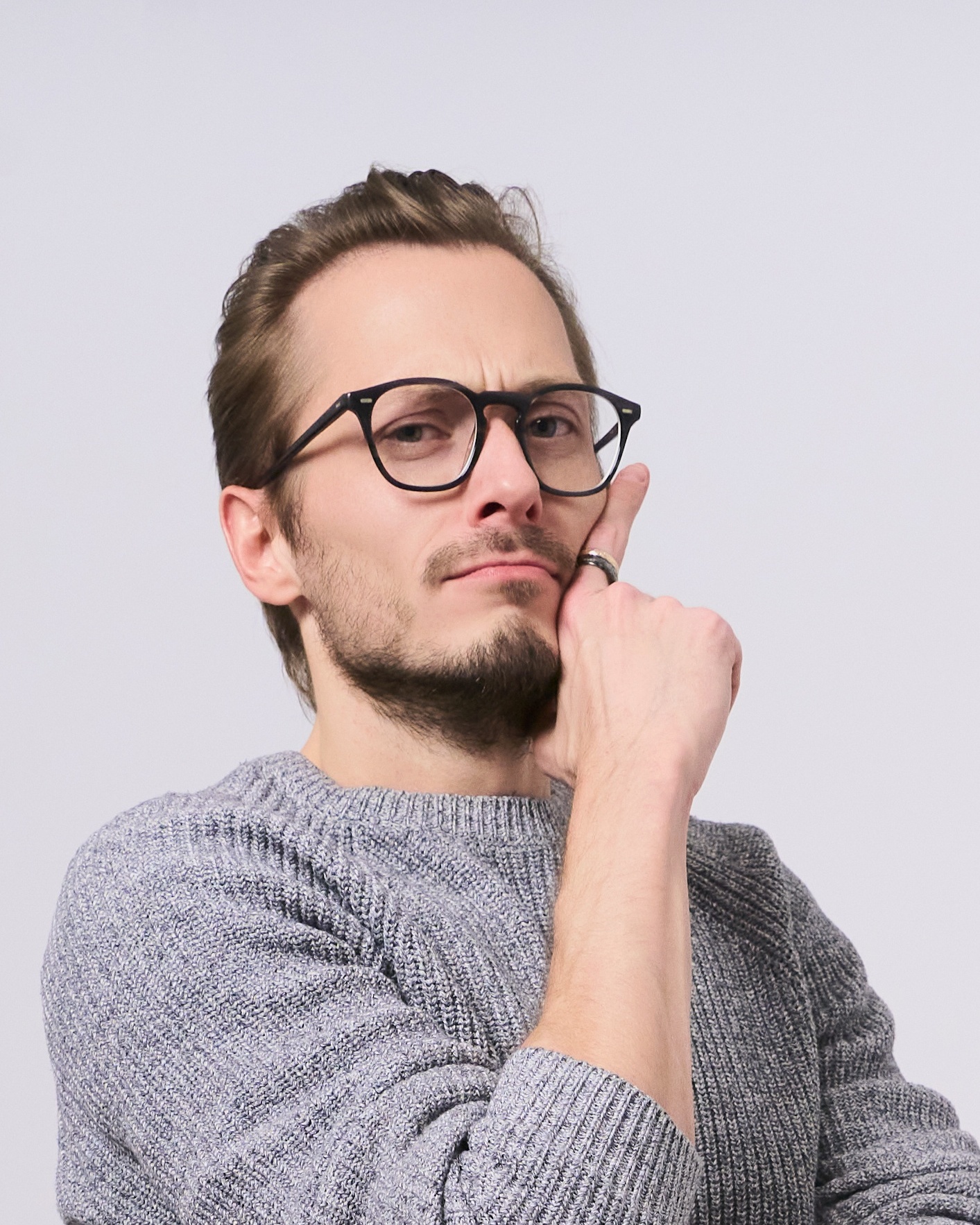 Marca personal — retrato casual profesional